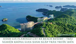 Đánh giá Flamingo Cát Bà Beach Resort - Trải nghiệm không gian xanh ngập tràn trước biển